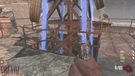 The corners of the Tower will glow blue when you have completed this step.