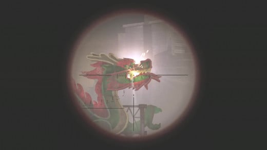 Shooting the Dragon Orbs