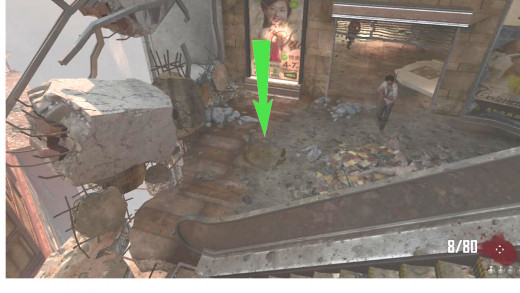Dragon Symbol on the second floor of the Spawn Building.