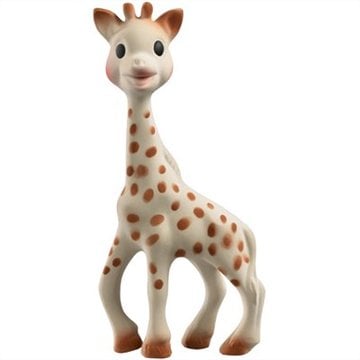 Loveable and squeezable Sophie the Giraffe has been around for 45 years!