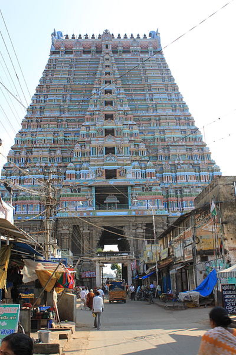 Sri Ranganathan Temple, Srirangam, Trichy.