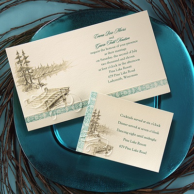 Wedding Invitation by 1st Class Wedding Invitations
