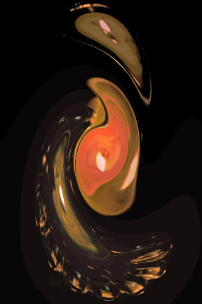 after using filter distort twirl