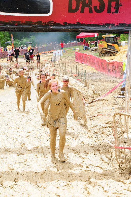 Oh, there will be mud.