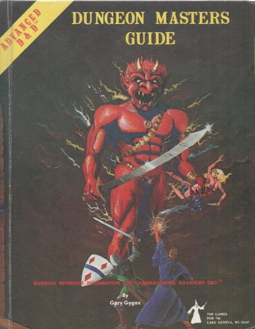 1st edition AD&D Dungeon Masters Guide