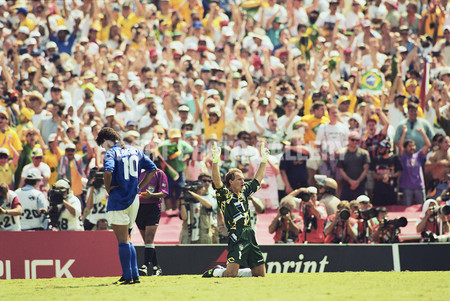 The famous missed penalty by Roberto Baggio that made Brazil World Champions for the fourth time.