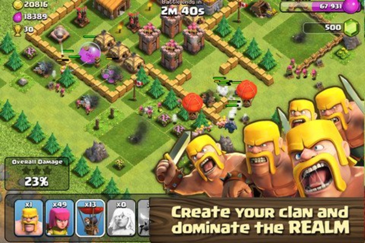 hacked version of clash of clans ios