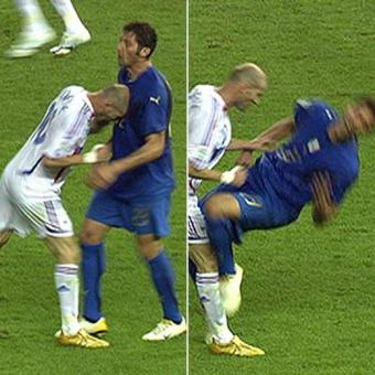 Zidane headbutt Materazzi 