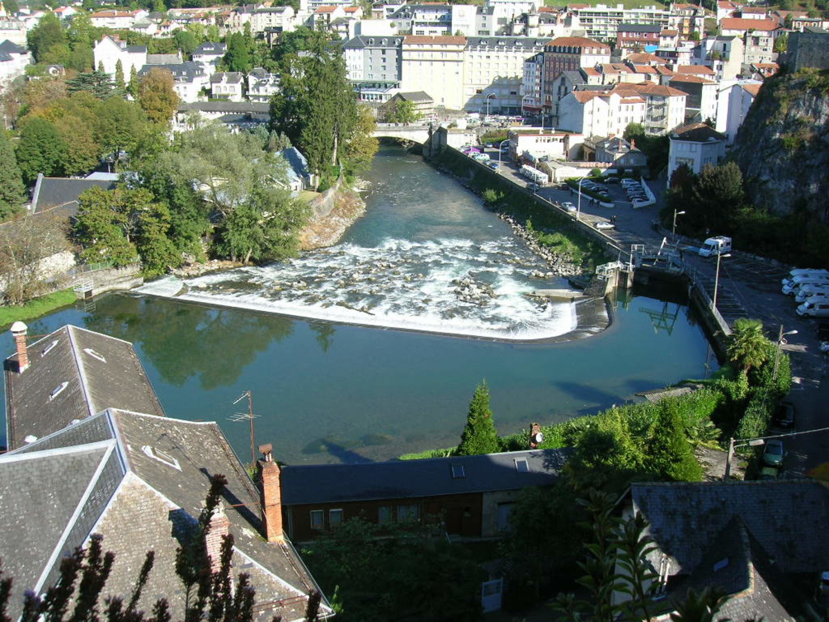 Gave de Pau at Lourdes 