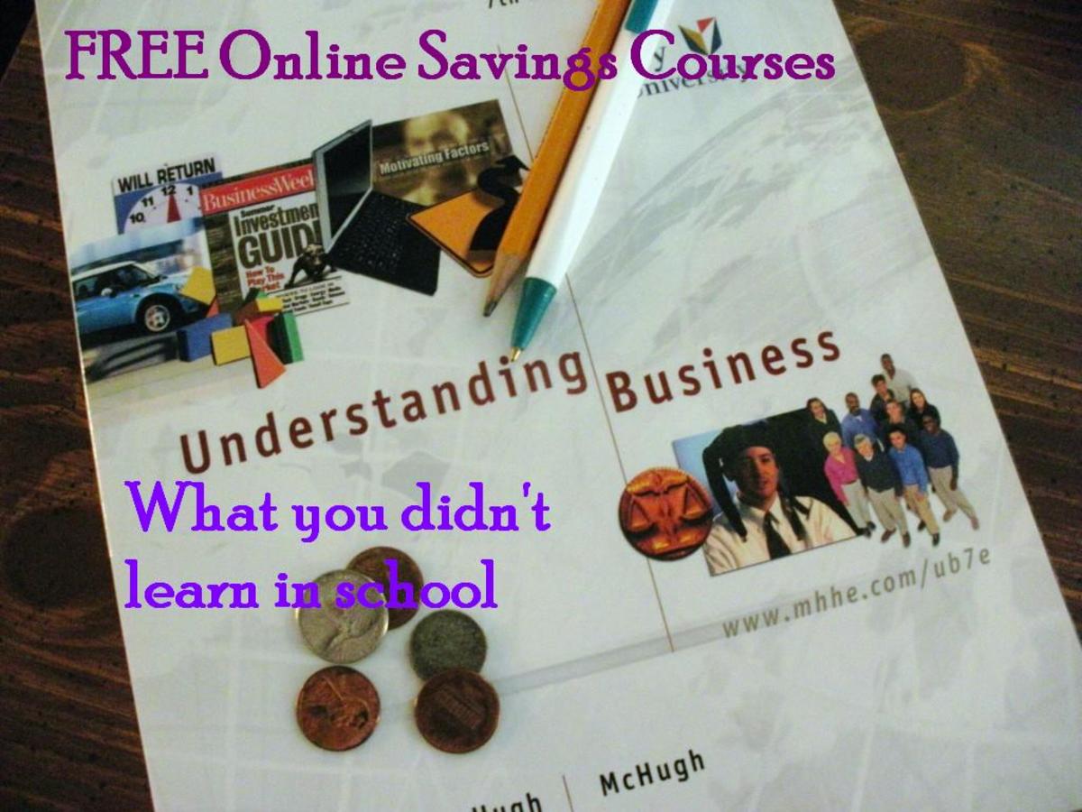 Free Online Savings and Finance Courses