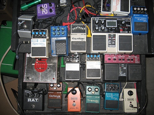 "Play without all of these pedals on?!? But that's how I get my sound!"
