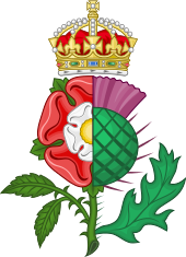 The symbol for the union of two crowns