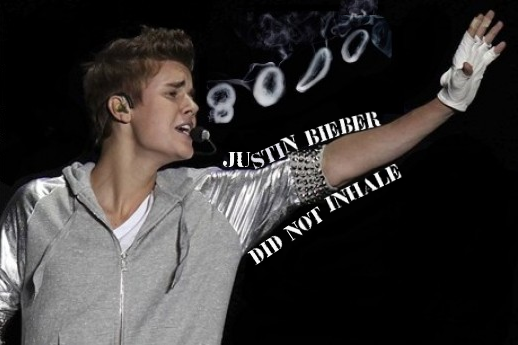 Justin Bieber did not inhale