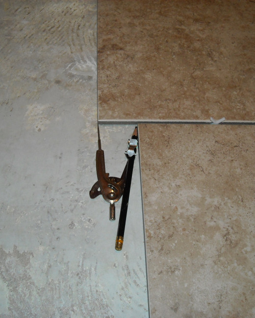 Setting the width for the compass.