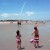 Watching the space shuttle launch at Cape Canaveral Watching the space shuttle launch at Cape Canaveral