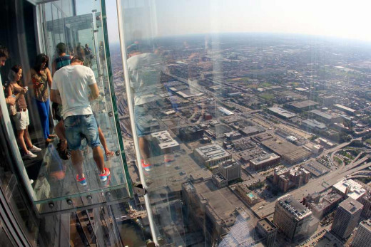 Visit The Ledge at the Skydeck in Willis Tower