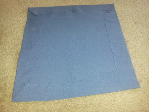 This highlites the importance of measuring.  That actually isn't two squares...but good for a first try ?