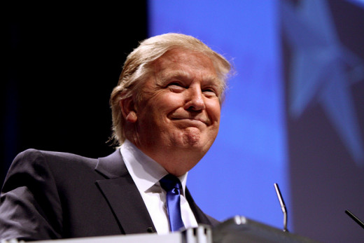 Donald Trump, currently campaigning to become the President of the United States, determined the fate of apprentices on his hit show The Apprentice.