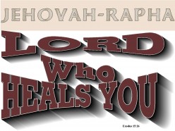 Healing Comes From God - Jehovah-rapha
