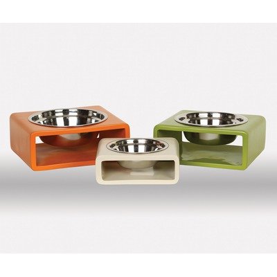 The 10 Coolest Dog Bowls Metal Ceramic And Elevated Food Phorm Mid Century Modern Dog Bowls By Unleashed Life