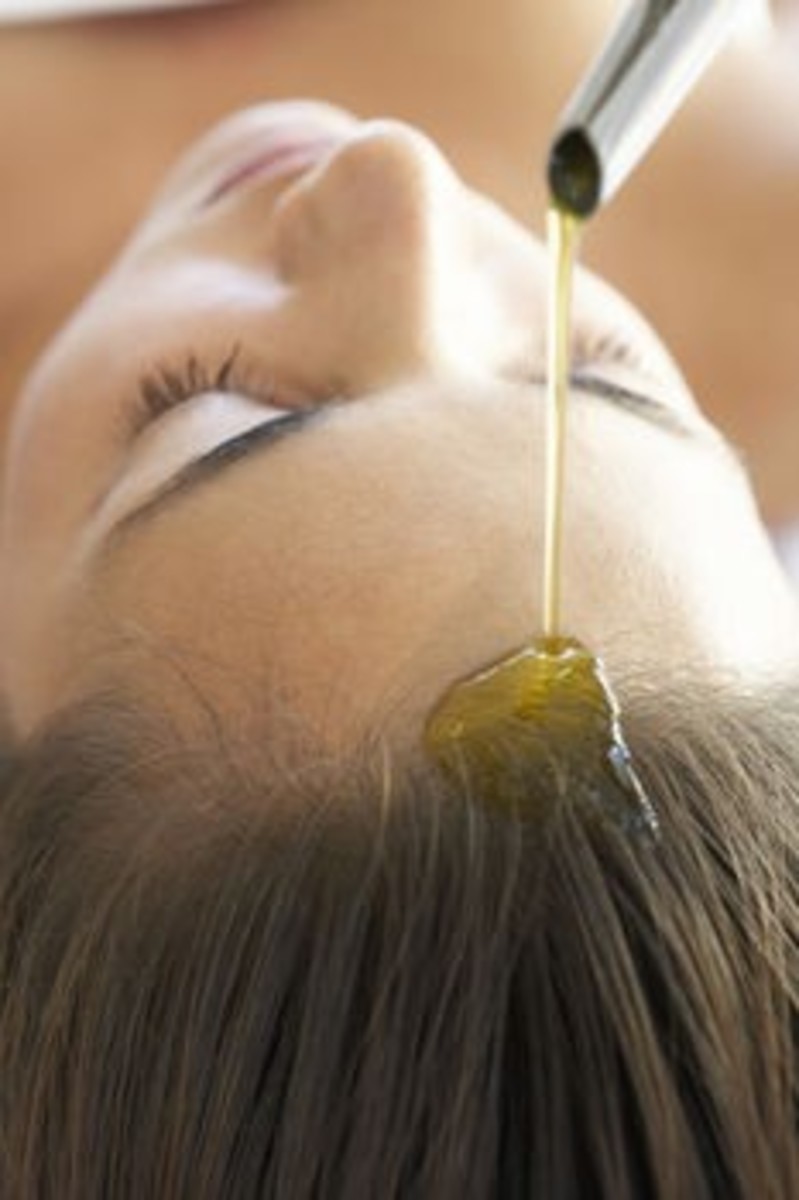 At home hot oil treatment
