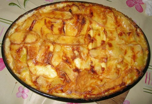 Example of the Tartiflette.