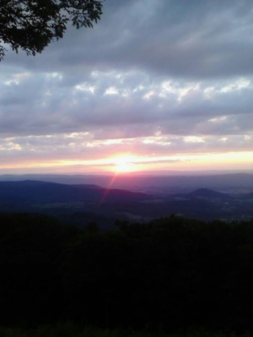 Sunset.  7/29/2013 