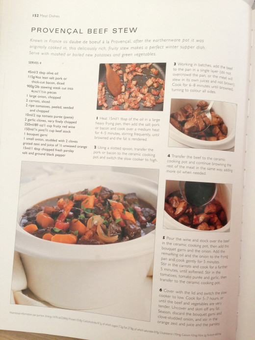 The original recipe for Provencal Beef Stew