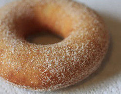 Yummy, Fresh, Homemade Sugared Doughnut (Donut) Recipe
