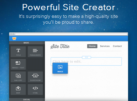My preferred free website host is Weebly.