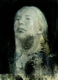 Painting of an illustration of Lot's wife by Sam Weber.