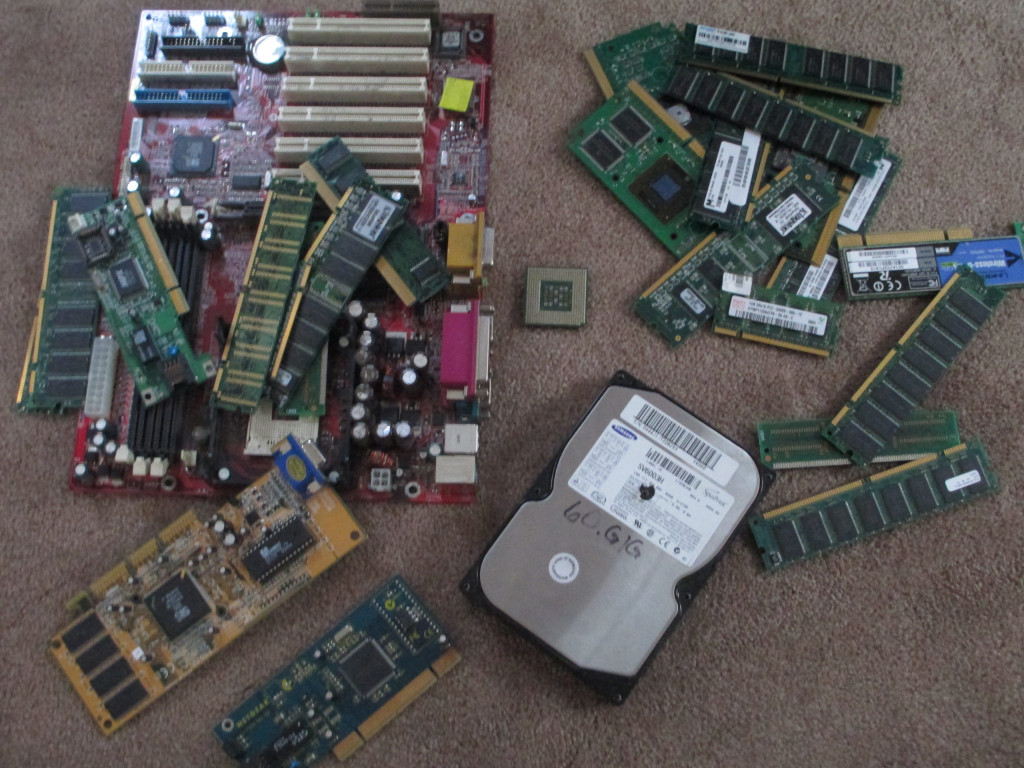 How to scrap an old computer