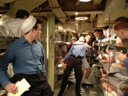 Danny, a young sailor, lands himself in the brig following an after-hours brawl.