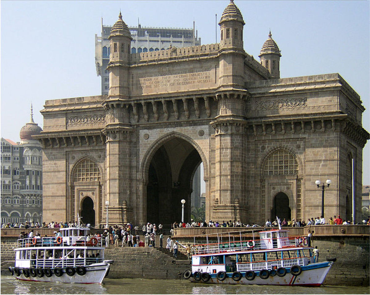The Gateway of India Building-an Historical British Monument in Mumbai, India