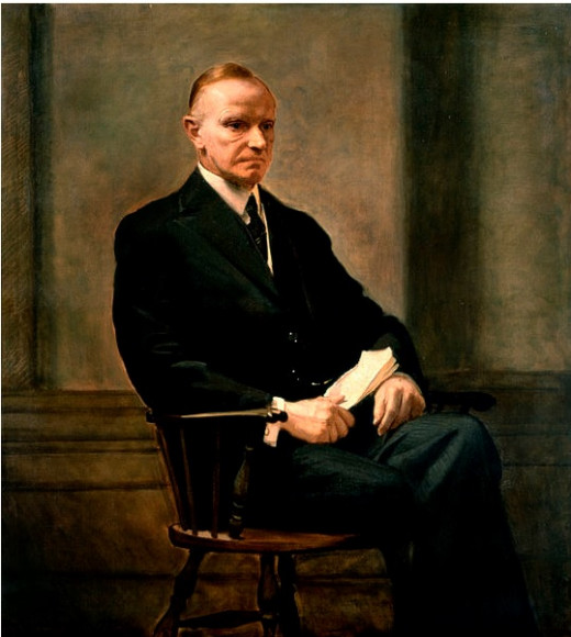 Calvin Coolidge - 30th President of the United States whose tax cut policies led to an economic boom in the 1920s