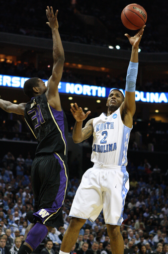 North Carolina senior Leslie McDonald