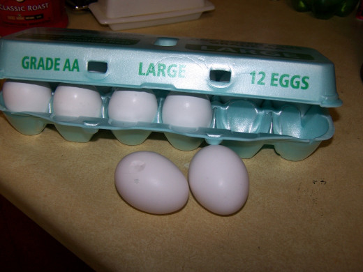 I use extra large Grade AA eggs.