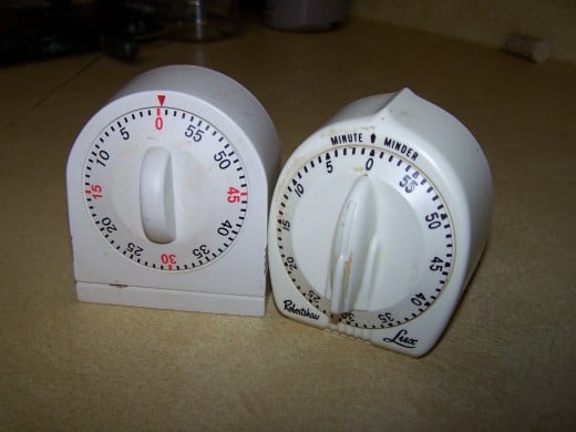I have two diferent timers that I use depending on where I am going to be in the house. 