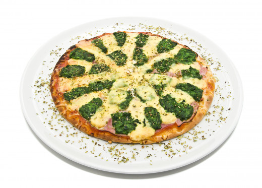 One clever way to sneak in dark leafy greens...on pizza!