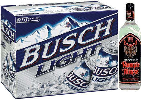 Small-town Michigan, Busch Light and Rumplemintz, replaced by Warcraft