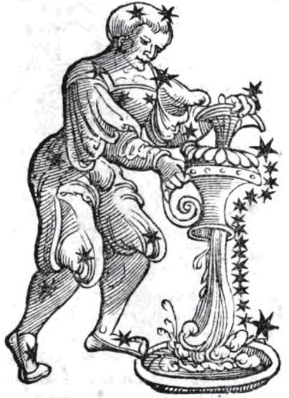 Aquarius by Guido Bonatti 