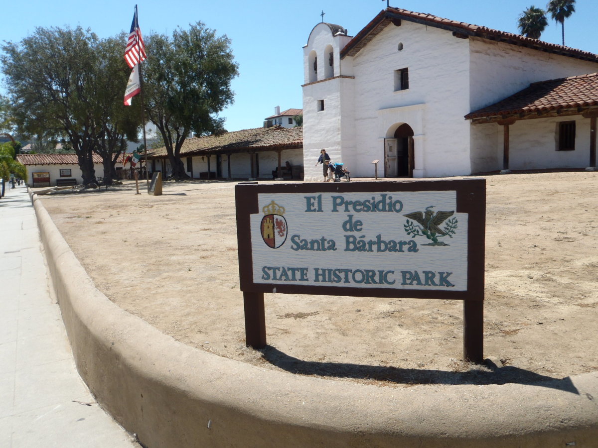Chapel. El Presido de Santa Barbara State Historic Park. 