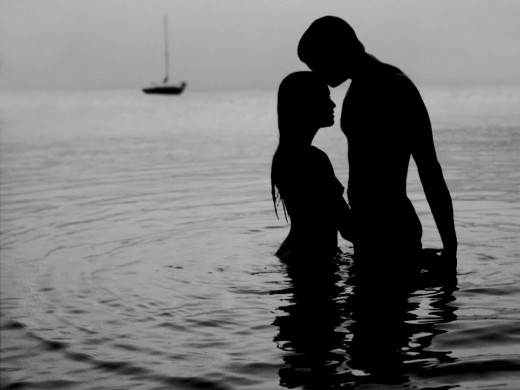 Hissing waves we kissed~