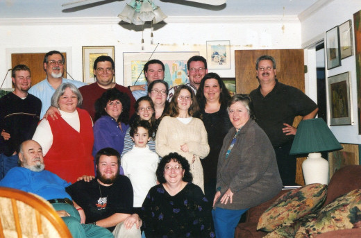 One Side of Frank's Extended Family