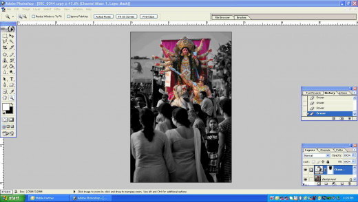 Finished image.