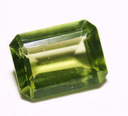 Olive Green Peridot..The birthstone for August