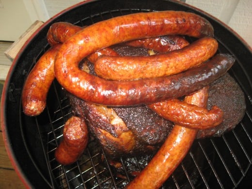 Smoked sausage is great in red beans and rice!