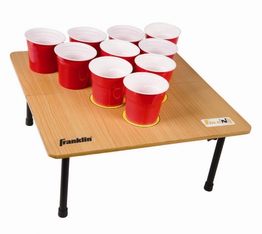 It's a Beer Pong Rule to arrange the Cups in a Pyramidal shape  