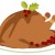 Turkey and cranberries free food clip art