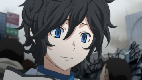 Hibiki Kuze, the protagonist of Devil Survivor 2